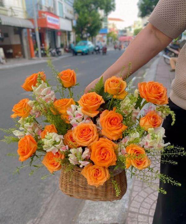 Giỏ hoa sinh nhật