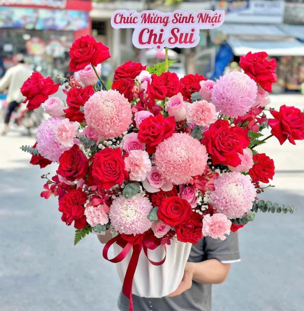 Hộp hoa sinh nhật