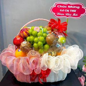 giỏ hoa trái cây