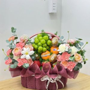 giỏ hoa trái cây