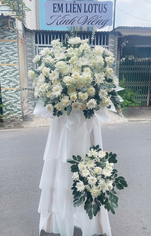 hoa chia buồn