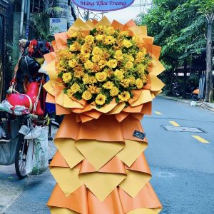 hoa khai trương