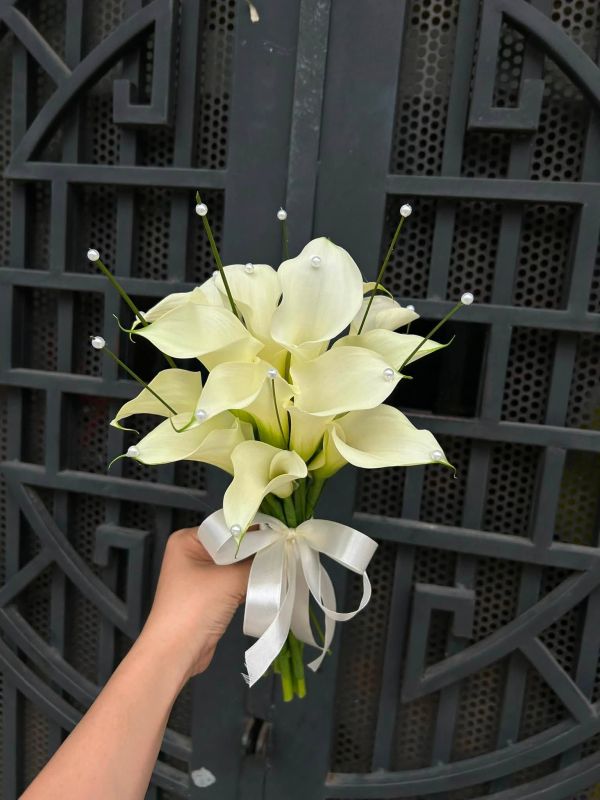 hoa cưới cầm tay