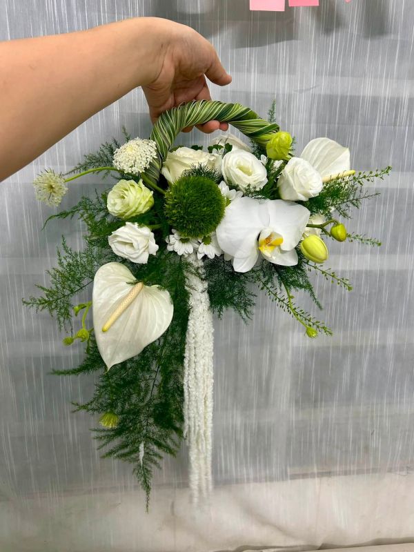 Hoa cưới cầm tay